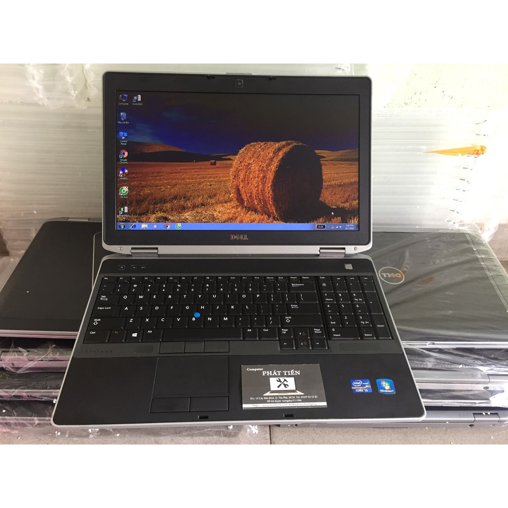 Laptop Dell Lalitude E6530 I5 thế hệ 3 3210M, Ram  4G, HDD 250G, 15.6 inch .