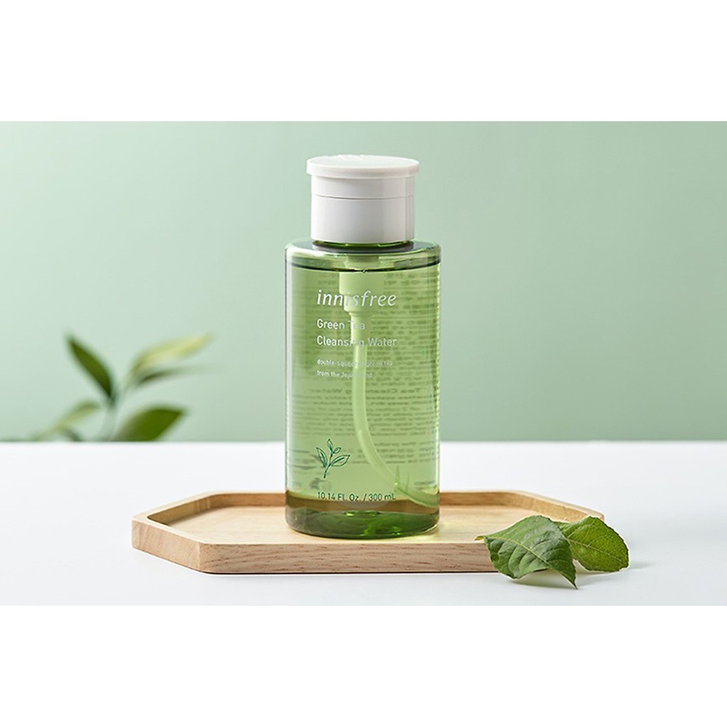 Nước tẩy trang từ trà xanh đảo Jeju Innisfree Green Tea Cleansing Water 300mlNEW