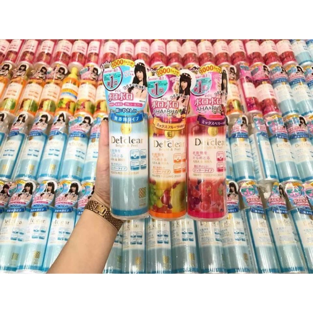 Tẩy Da chết Detclear Nhật