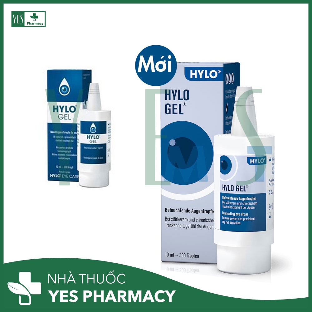 Dung dịch nhỏ mắt HYLO® GEL - Nhà thuốc Yes Pharmacy