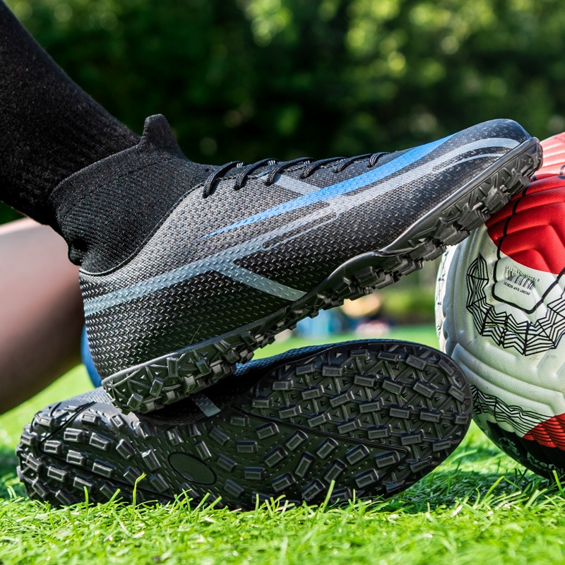 kích thước ： 35-45 C Ronaldo Assassin Youth TF Giày bóng đá cao cấp dành cho nam, Giày Futsal sân cỏ nhân tạo trong nhà và ngoài trời