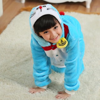 Bộ đồ liền thân trẻ em Doreamon
