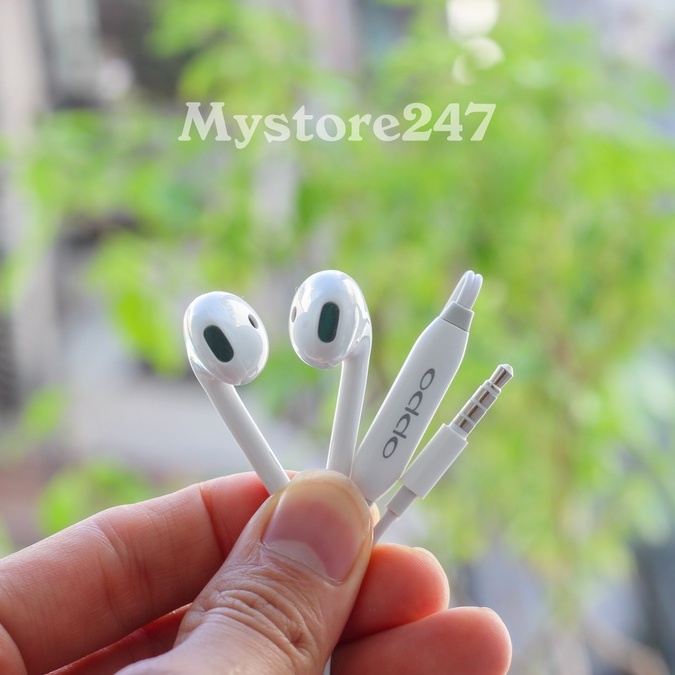 Tai Nghe Oppo Siêu Bass,Chuẩn Màng Loa Xanh,dùng cho máy chân 3.5mm R11, A5, A9, A91, F11, Reno, A31, A12