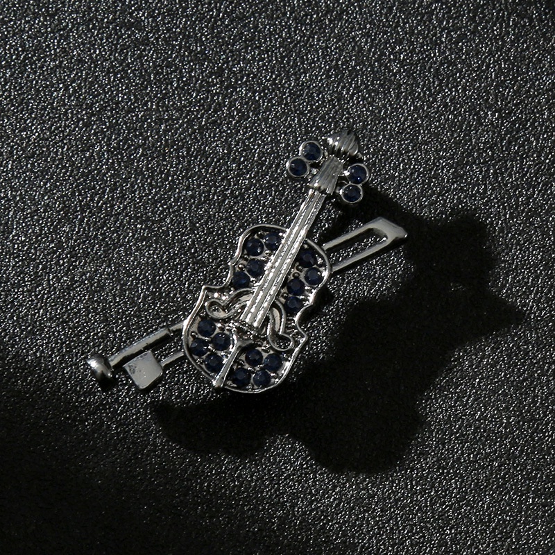 Trâm Cài Áo Hình Đàn Guitar Cổ Điển Cho Nam