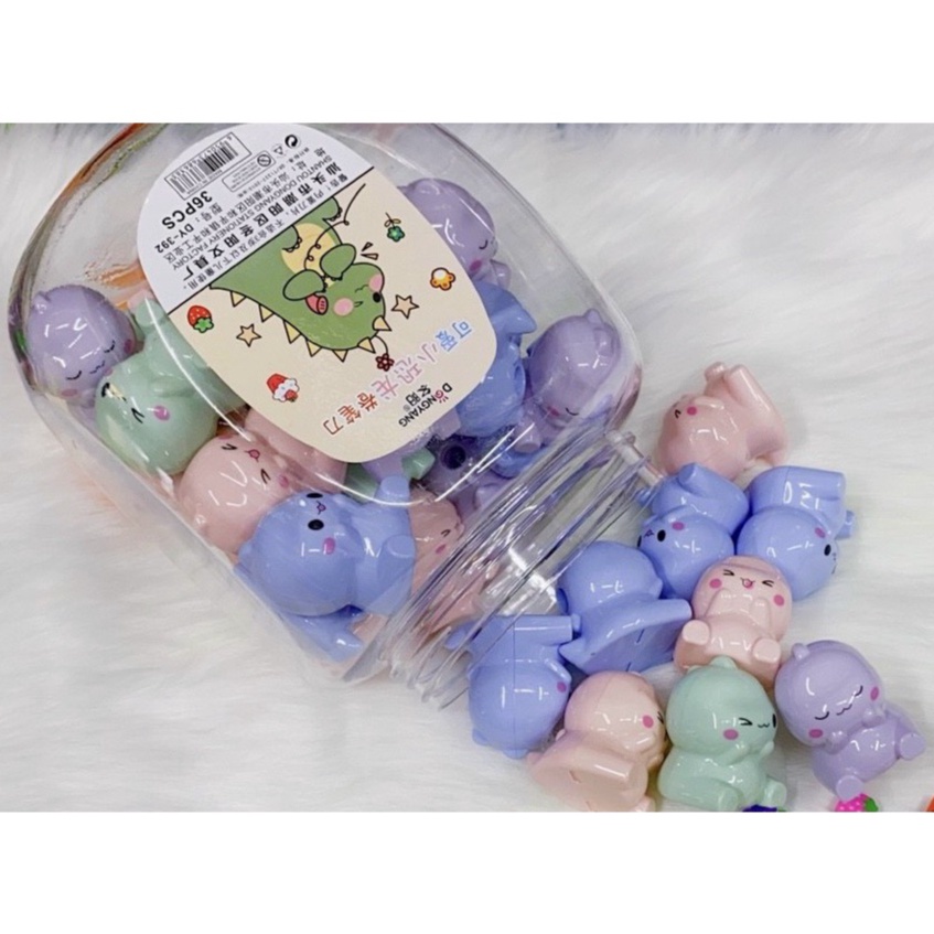Combo 2 cái gọt bút chì hình khủng long dễ thương