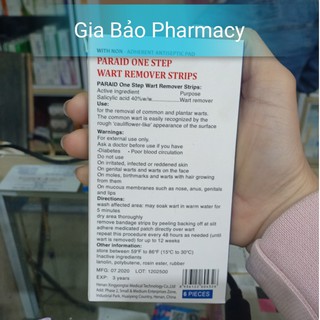 Miếng dán mụn cóc STERILE (hộp 6 miếng) dứt điểm mụn cóc