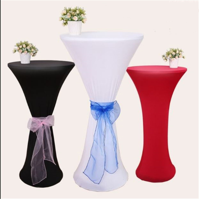 Khăn Trải Bàn Tròn Co Giãn Cho Tiệc Cưới / Cocktail