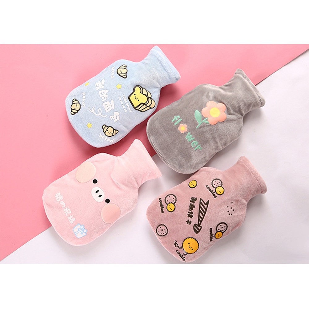Túi Nước Chườm Nước Nóng, Lạnh - Túi Mini Nhiều Hình Ngộ Nghĩnh - Giúp Ấm Giữ Nhiệt, Giảm Đau Bụng Kinh