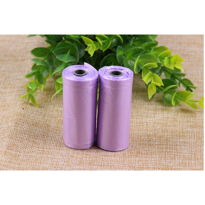 Túi đựng rác cuộn mini 1 cuộn 15 túi, giao mẫu ngẫu nhiên - D&A Shop