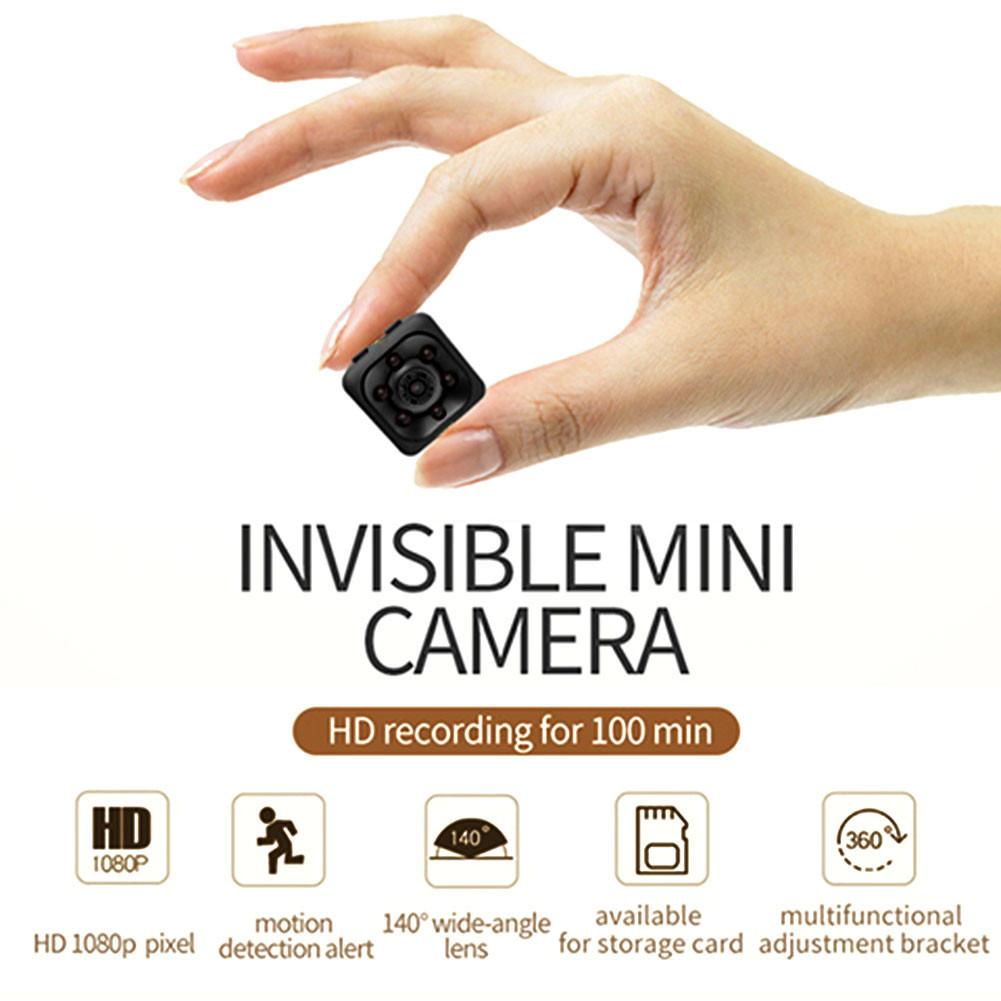 Camera IP mini 1080P Giám sát tại nhà Máy quay phim tầm nhìn ban đêm Action Cam cho Văn phòng ô tô tại nhà SQ11