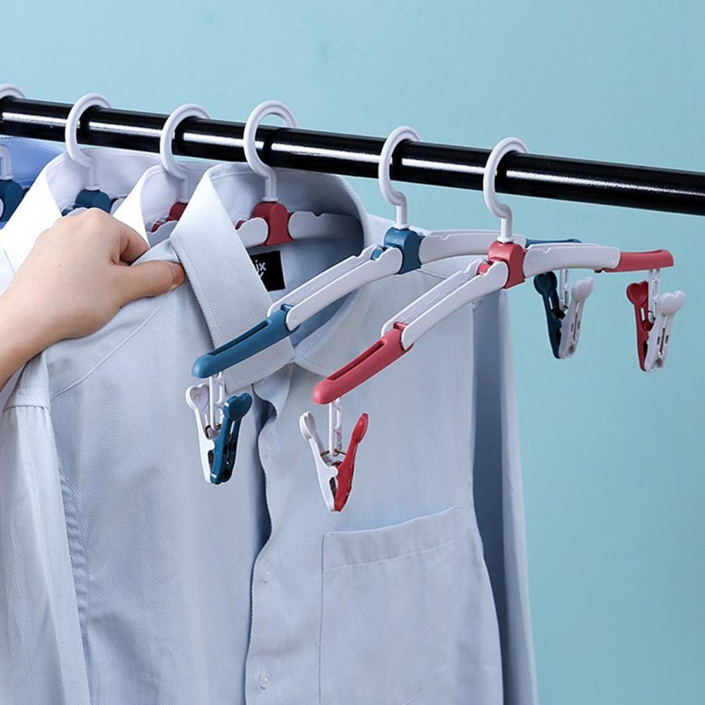 PATRICIA Móc Treo Quần Áo Co Giãn Gấp Gọn Đa Năng