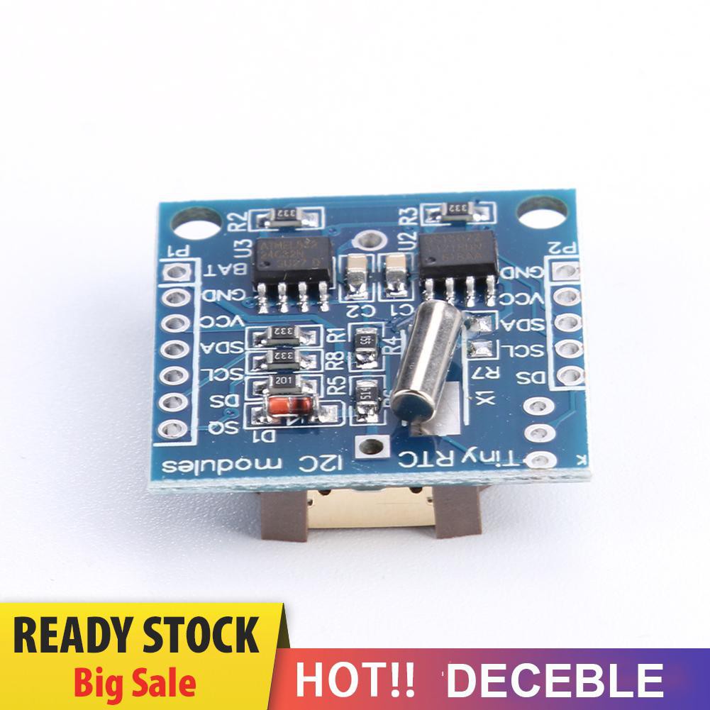 Deceble Tiny RTC I2C Modules 24C32 Memory DS1307 Real Time Clock RTC Module Board