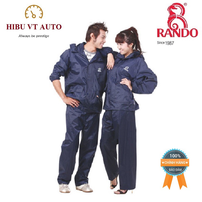 Áo mưa Rando bộ Best thông dụng (ASNS-27) an toàn, thiết kế phù hợp cả nam và nữ
