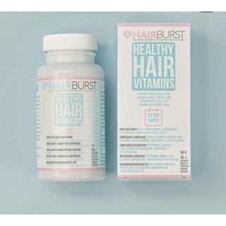 Viên uống vitamin chăm sóc , kích thích mọc tóc healthy hairburst  60 viên/lọ