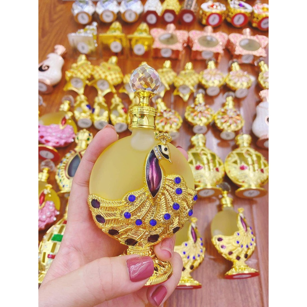 [CHÍNH HÃNG] Tinh dầu nước hoa Dubai 𝗣𝗛𝗨̛𝗢̛̣𝗡𝗚 𝗛𝗢𝗔̀𝗡𝗚 𝗚𝗢𝗟𝗗 35ml - tặng kèm mini lăn 5ml | Thế Giới Skin Care