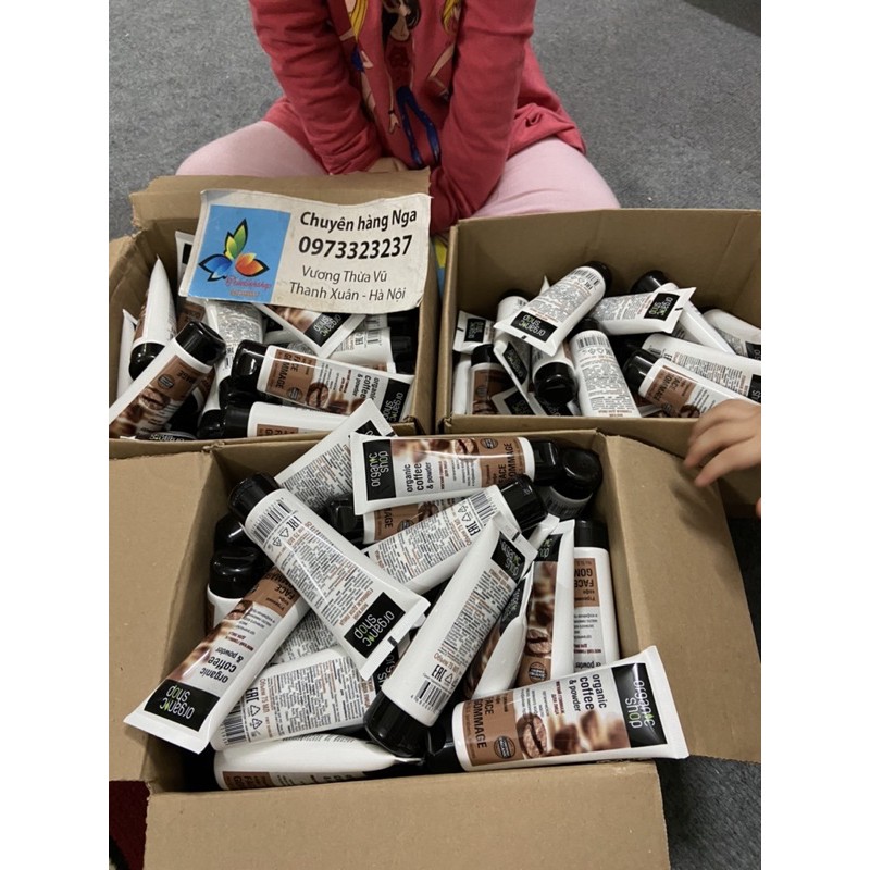 Kem tẩy da chết mặt cafe oganic | BigBuy360 - bigbuy360.vn