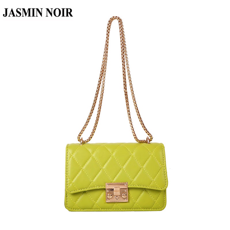 Túi Xách JASMIN NOIR Đeo Chéo Họa Tiết Sọc Ca Rô Thời Trang Dành Cho Nữ