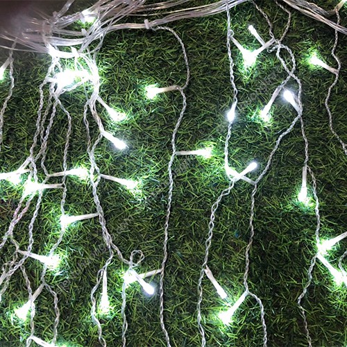 Dây Đèn Led Rèm NGÂN HÀ Ngang 8m, Dài 0.6m 240Leds
