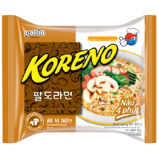 Combo 12 gói mì Hàn Quốc Koreno (6 vị)