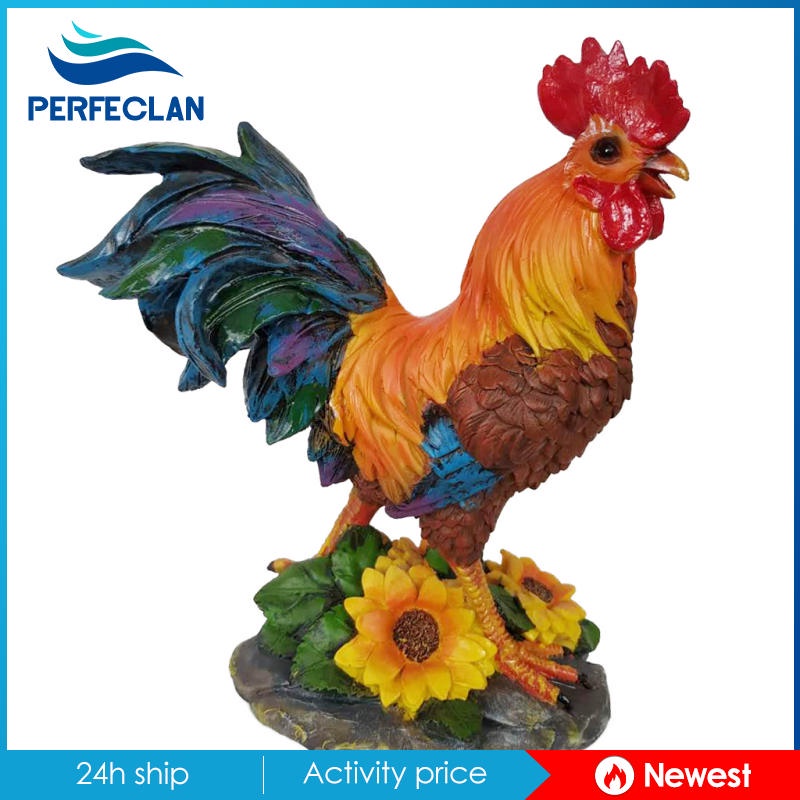 [Perfeclan] Tượng Điêu Khắc Gấu Nâu 9 Inch Trang Trí Sân Vườn Ngoài Trời