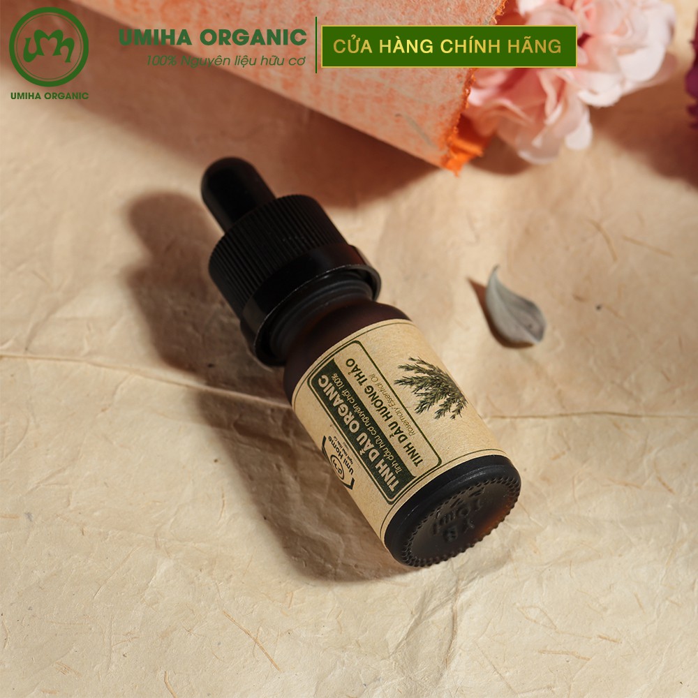 Tinh dầu Hương Thảo hữu cơ UMIHA nguyên chất | Rosemary Essential Oil 100% Organic 10ml