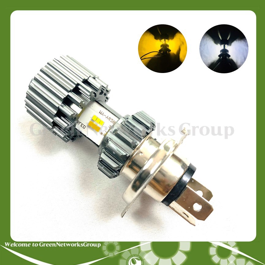 Đèn led siêu sáng HJG R7 chân H4 Greennetworks