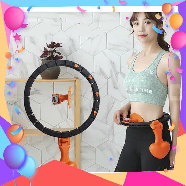 [FreeShip - Xả kho] Vòng lắc bụng thông minh Hula Hoop có đồng hồ đo