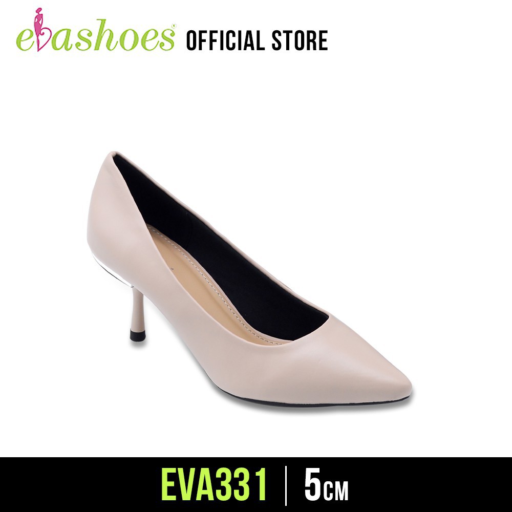 Giày Cao Gót Đế Nhọn Mũi Nhọn Da Tổng Hợp 5cm Evashoes – Eva331 ))88 '