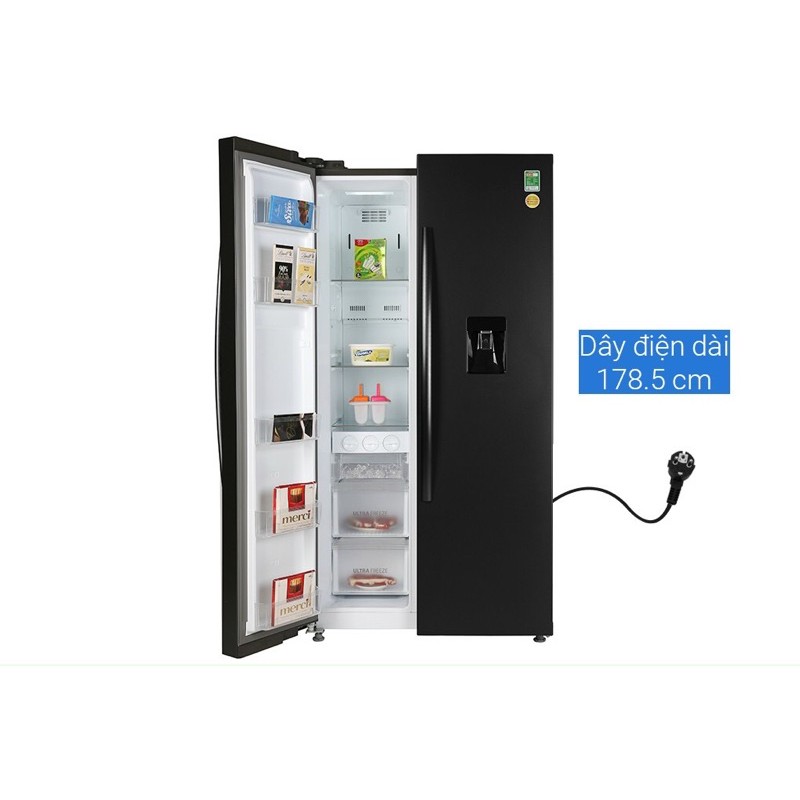 Tủ lạnh Toshiba Inverter 513 lít GR-RS682WE-PMV-MG Mới 2020