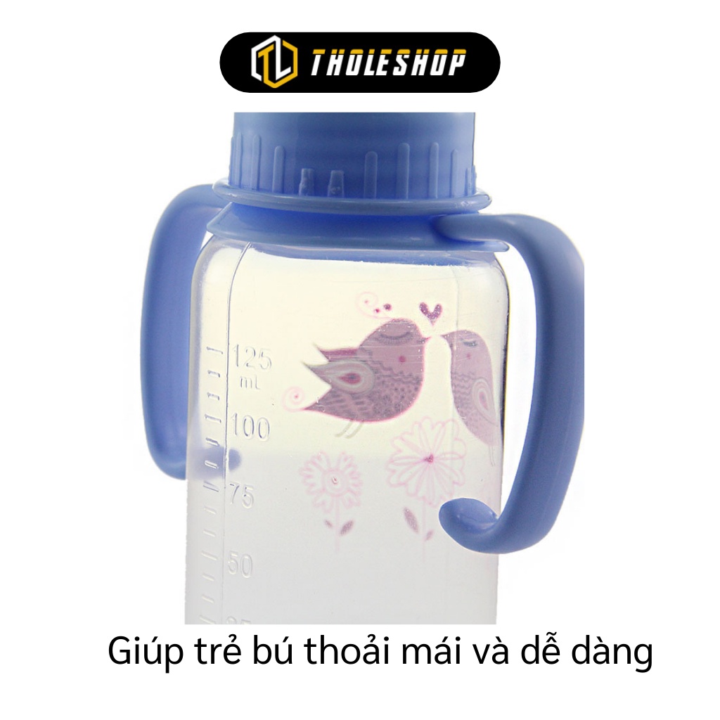 Bình Sữa Cho Bé - Bộ Yếm, Bình Sữa Và Tăm Bông Cho Trẻ Sơ Sinh PP Bottle 8988