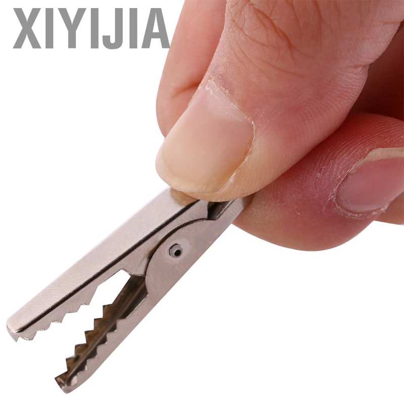 Kẹp Cá Sấu Bằng Kim Loại 20x 45mm Cho Đồng Hồ Đo Điện