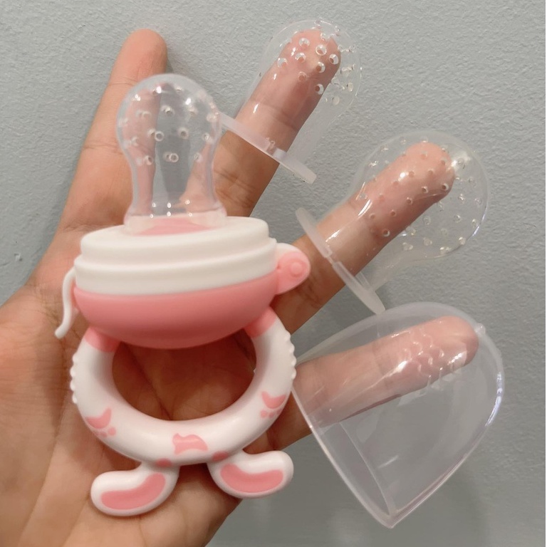 Túi Nhai Chống Hóc Baby Hàn Quốc 3 Giai Đoạn Cho Bé