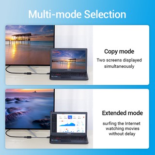 Vention Dây Cáp Chuyển Đổi Thunderbolt Sang Hdmi Cho Apple Macbook Air Pro Imac Mac Surface Mini Dp