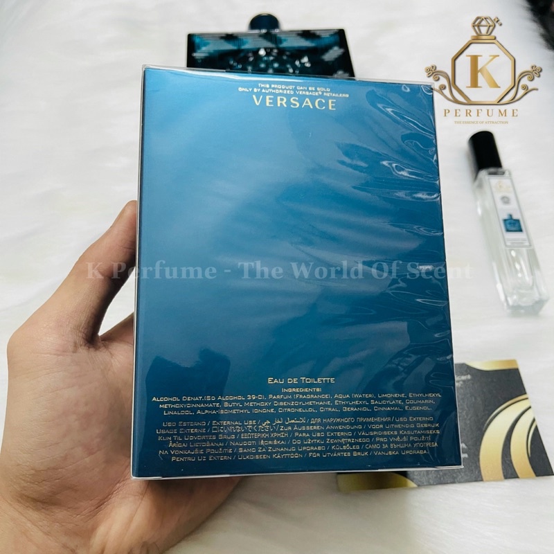 [K Perfume Chính Hãng] Nước Hoa Nam Versace Eros For Men EDT
