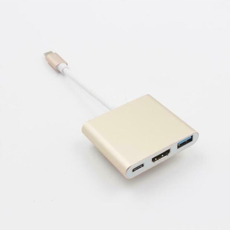 Bộ Chuyển Đổi HUB Type C Sang HDMI USB 3.0 4K Cho Mac