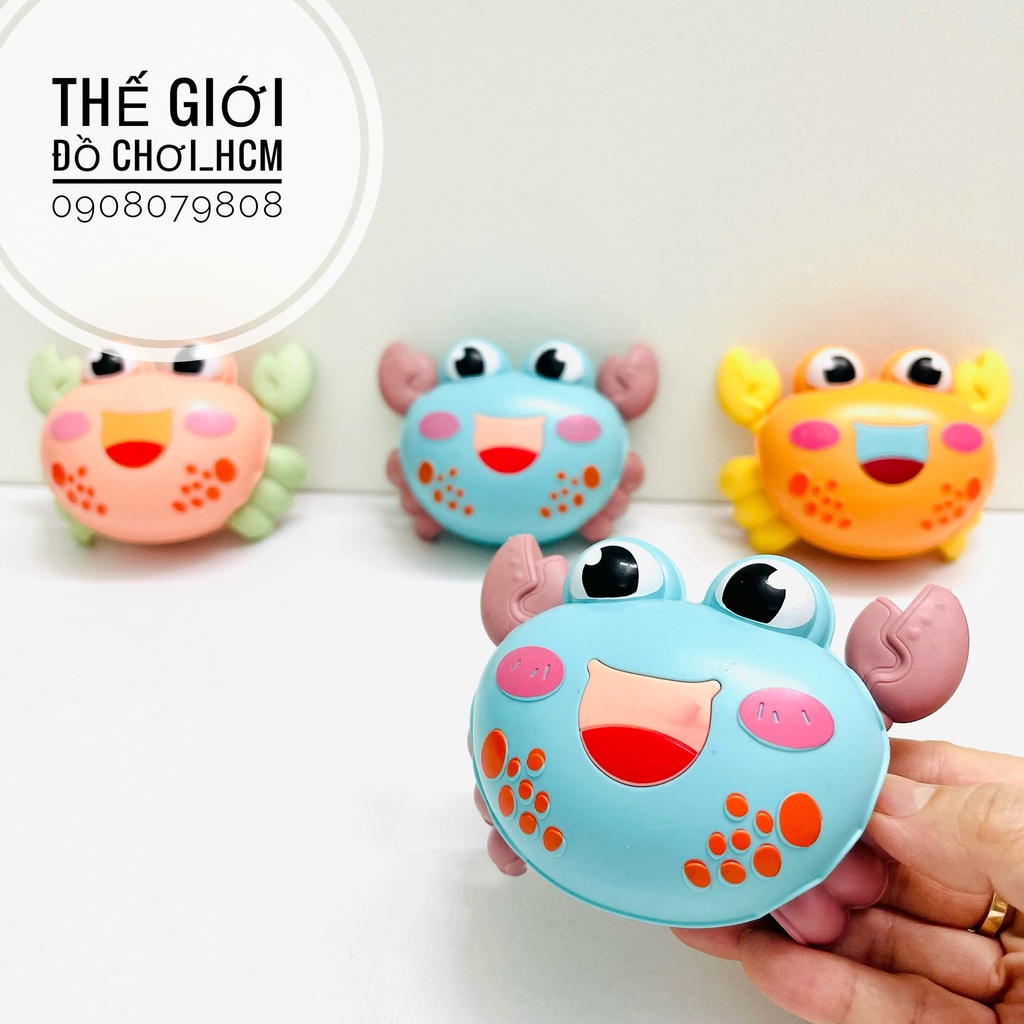 [HÀNG ĐẸP-CLIP THẬT] Đồ chơi trẻ em cua nhấn cót là chạy giúp bé phát triển khả năng sáng tạo, năng động, thích động vật