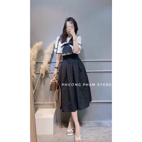 Sét Bộ Thủy Thủ Bigsize Quỳnh Anh 55kg Đến 100kg (M/L/XL/XXL)