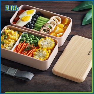 Hộp hộp đựng cơm 2 tầng cao cấp Hộp đựng cơm văn phòng 2 tầng