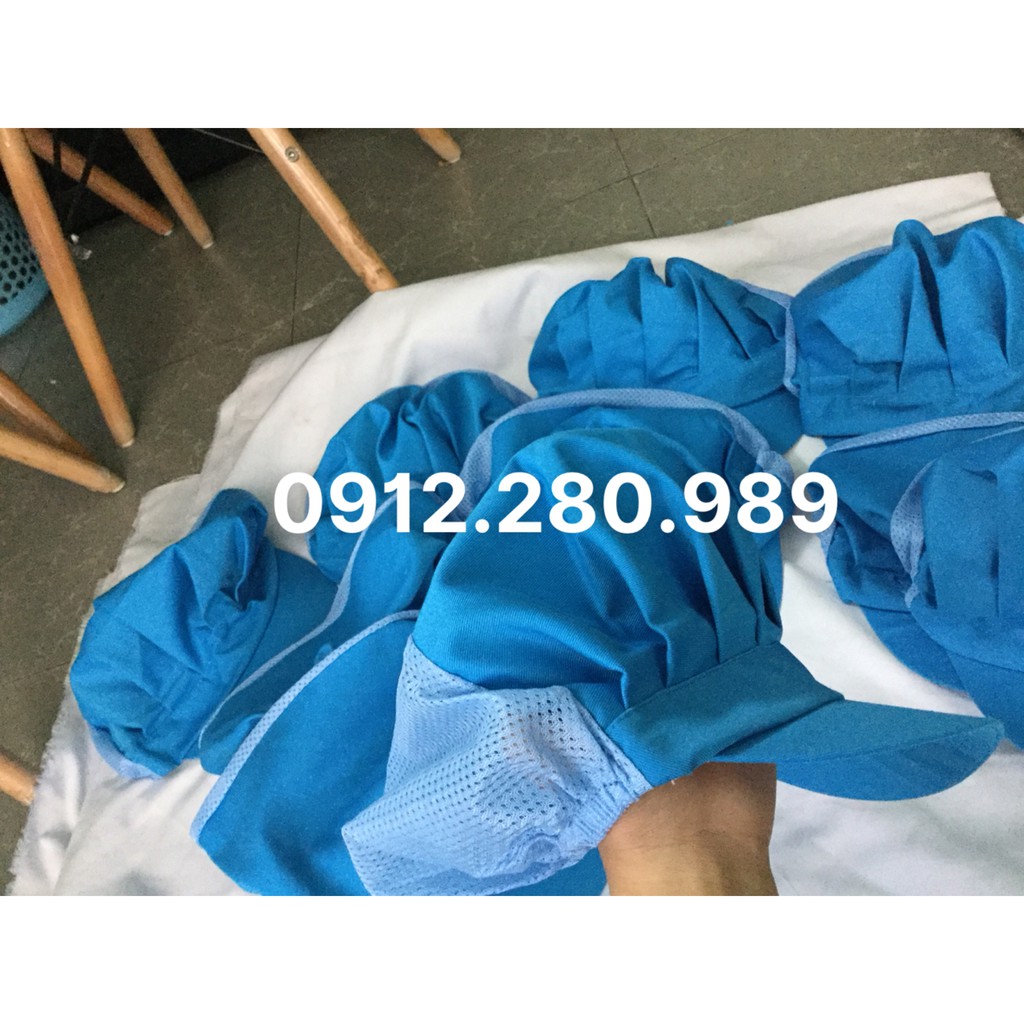 NÓN VẢI LƯỚI TRÙM CÔNG NHÂN THỰC PHẨM