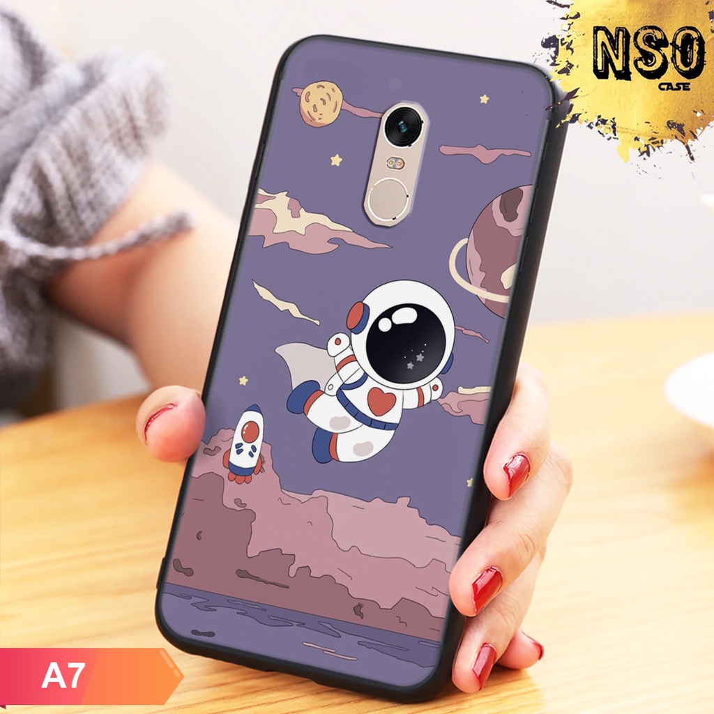 Ốp Lưng Xiaomi Redmi Note 4 - Xiaomi Redmi 5 Plus in hình phi hành gia chất