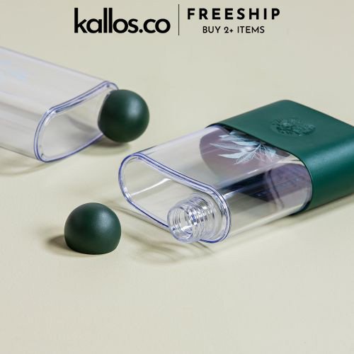 Bình Nước Starbucks Mint Siren, Coffee Leaf Sleeve Water Bottle - Kallos Vietnam