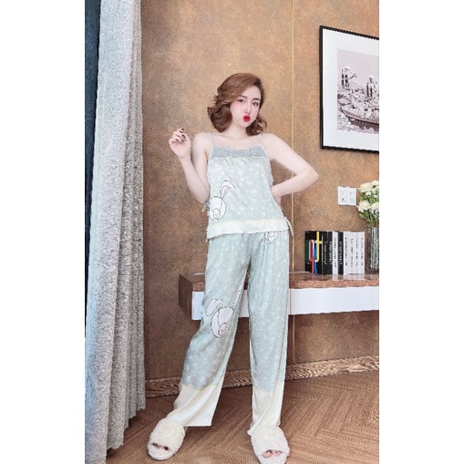 Bộ lụa hai dây phối ren hot hit, best seller