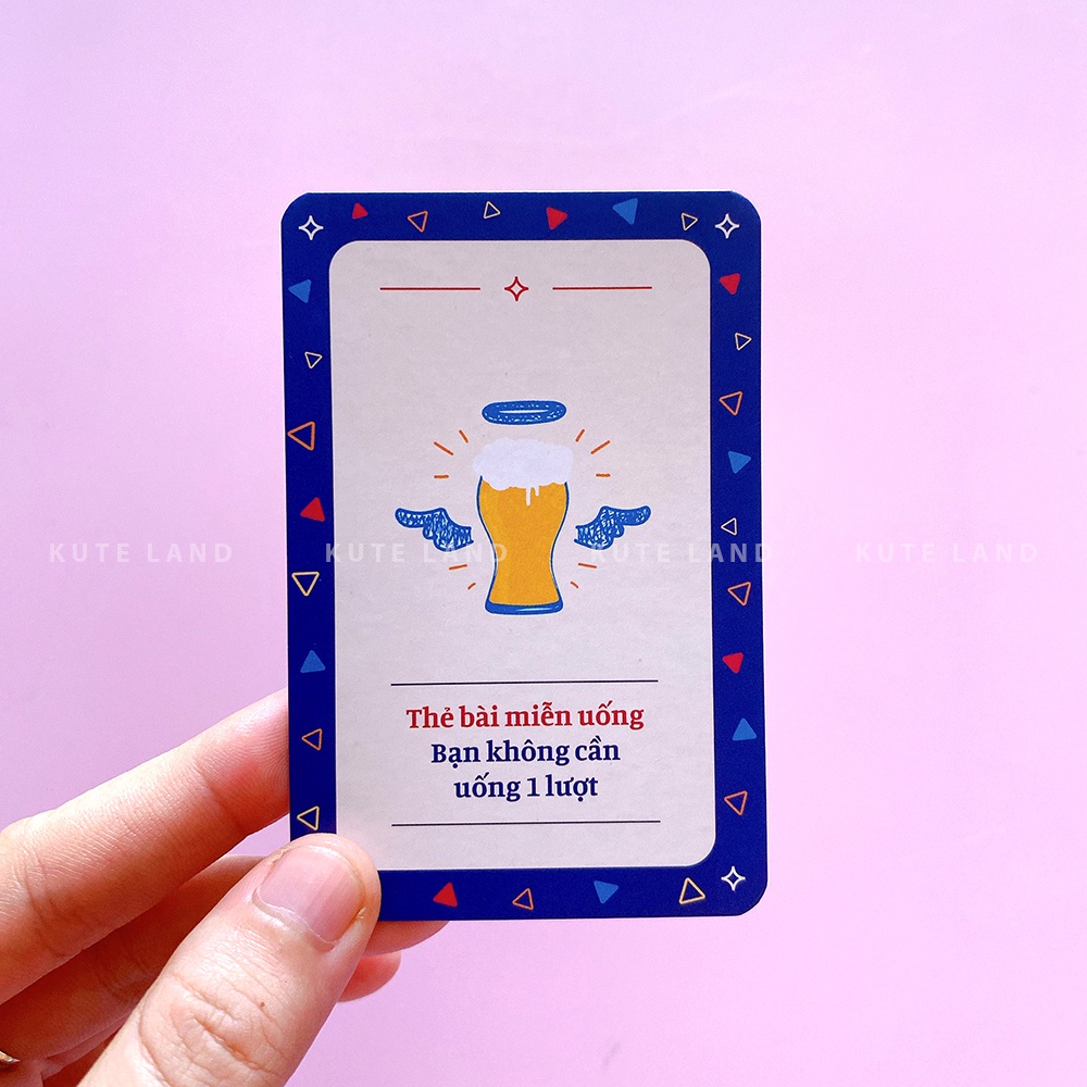 Bộ Bài Drinking Game Say Sưa 78 Lá Bài Trò Chơi Giải Trí Cùng Đám Bạn Trên Bàn Tiệc Vui Nhộn TB-SSUARE