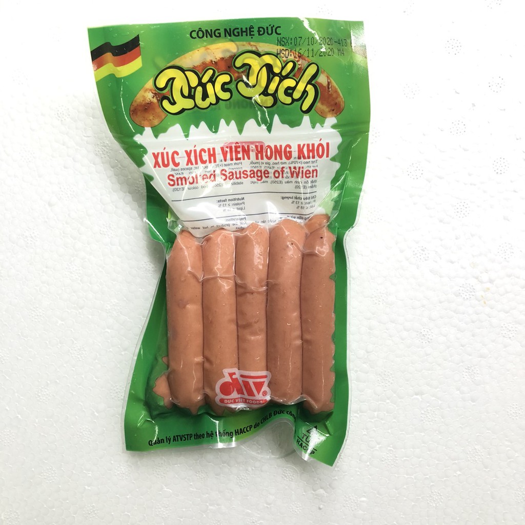 Xúc Xích Viên Hong Khói Đức Việt | Xúc Xích Vườn Bia