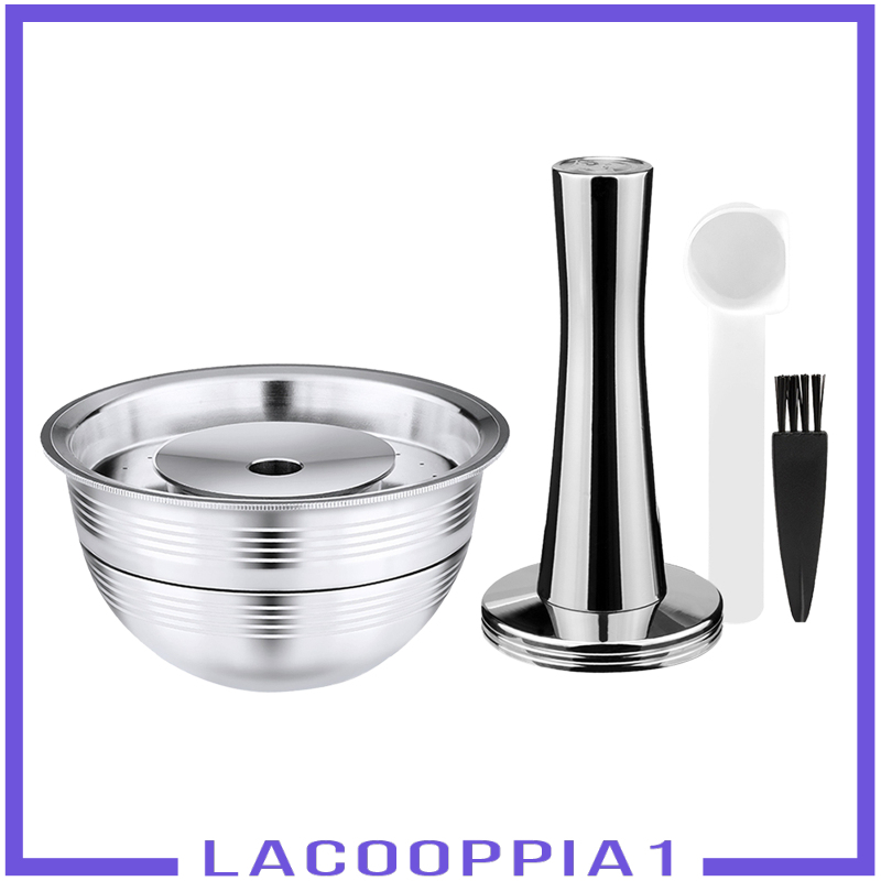 [LACOOPPIA1]Coffee Capsule Pod Cup w/ Lid for Vertuolline ENV135S 240ML