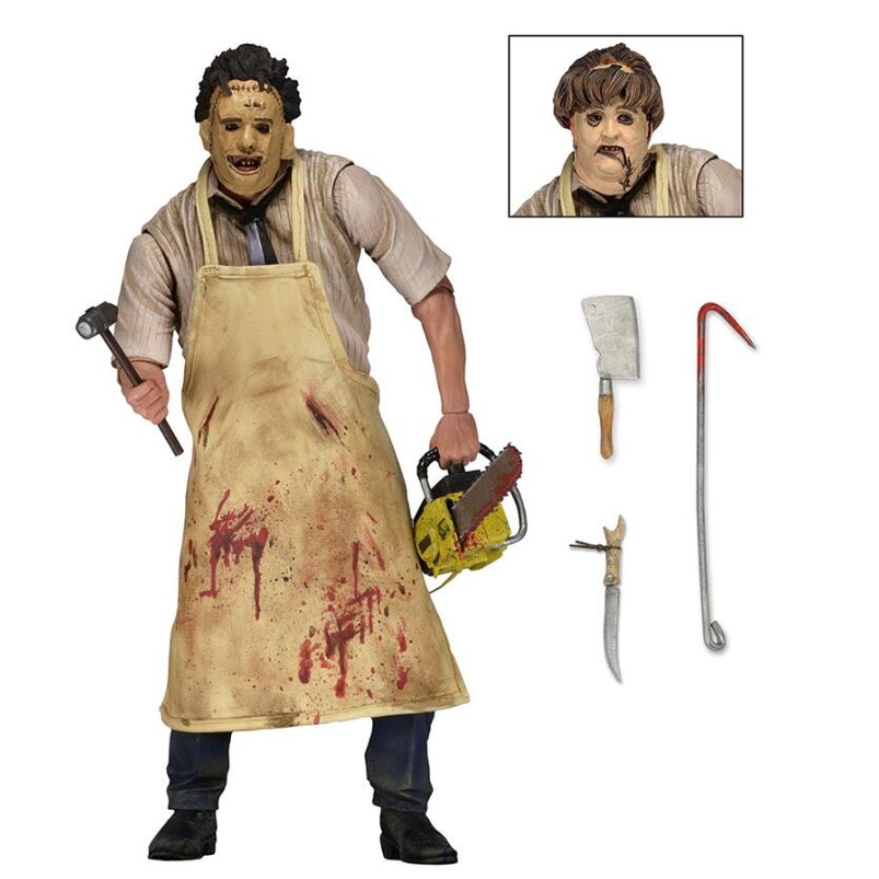 Mô Hình Nhân Vật NECA Texas Chainsaw Massacre Daface 7" Kỷ Niệm 40 Năm B17K