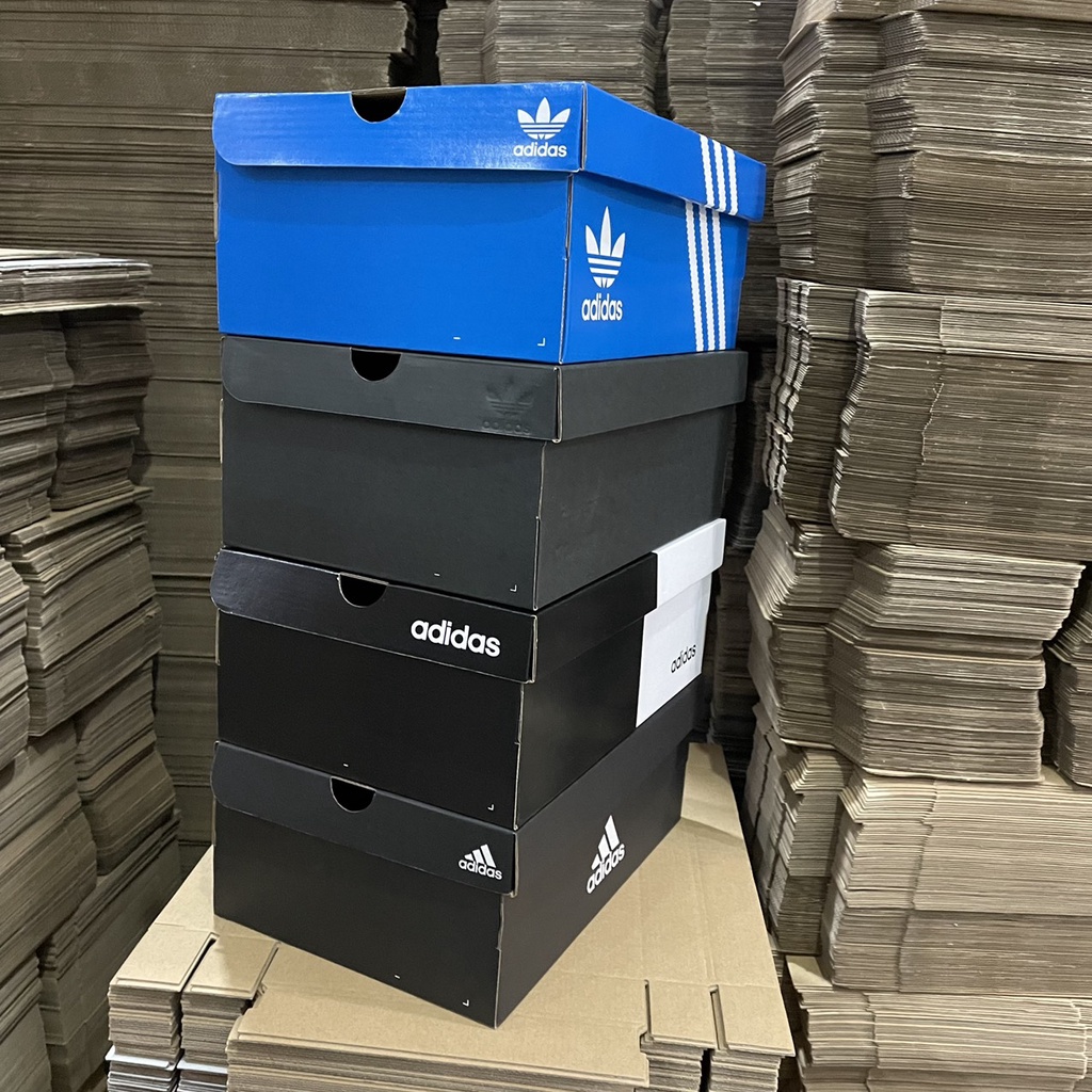 HỘP ĐỰNG GIÀY ADIDAS SIZE 32x22x12CM BỘ 20 HỘP CARTON