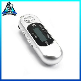 Máy nghe nhạc MP3 kỹ thuật số LCD Đài FM Có hỗ trợ khe cắm thẻ nhớ TF Flash USB