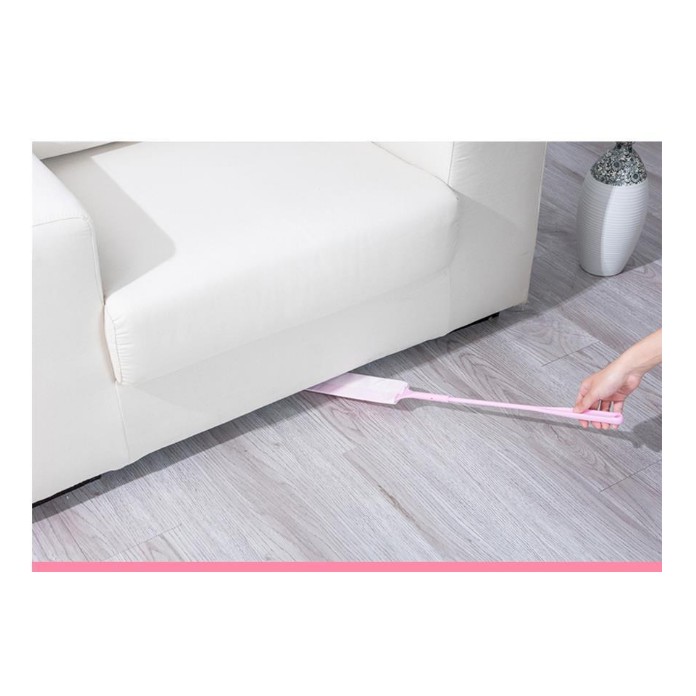 Chổi quét rác khe hẹp, dẹt mỏng lau chùi nhà cửa tiện dụng tặng kèm 10 đầu lau bằng vải không dệt