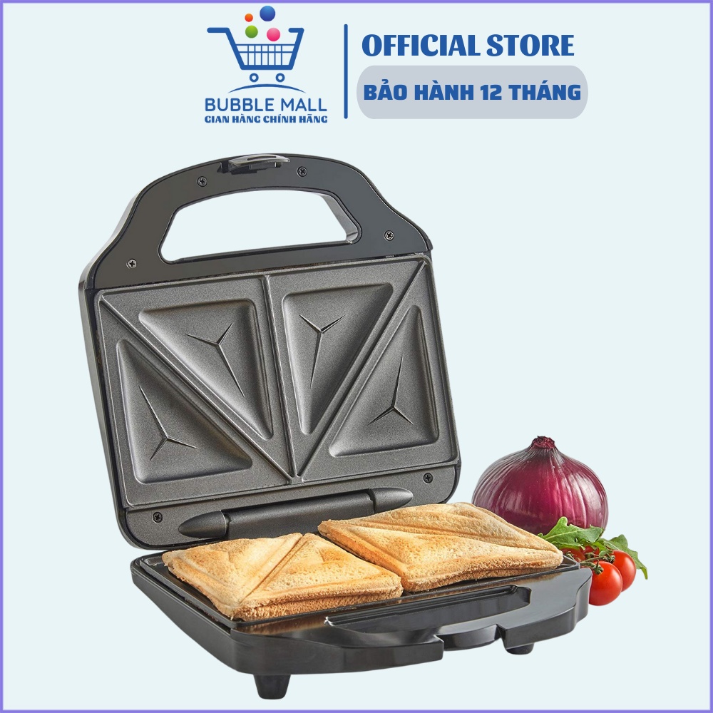 Máy nướng bánh mì,máy kẹp bánh sandwich, nhỏ gọn, nướng bánh siêu tốc, cho bạn bữa sáng nhanh, tiện lợi